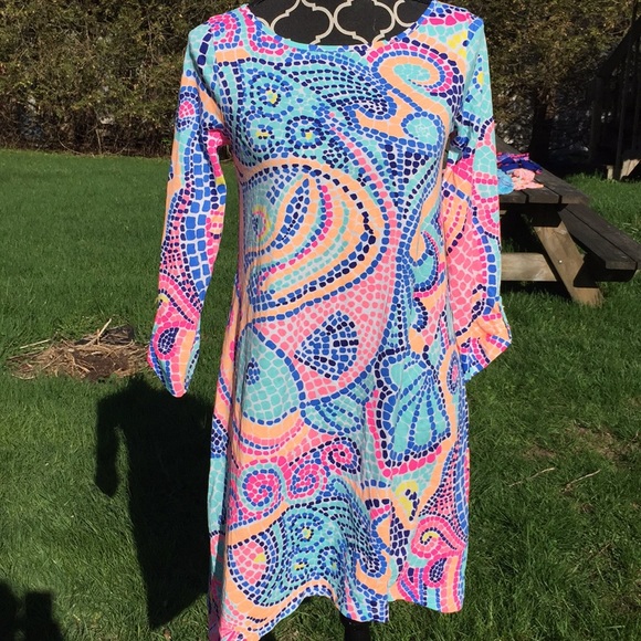 Lilly Pulitzer Dresses & Skirts - Lilly Pulitzer Mosaic Tile Dress Sz XS